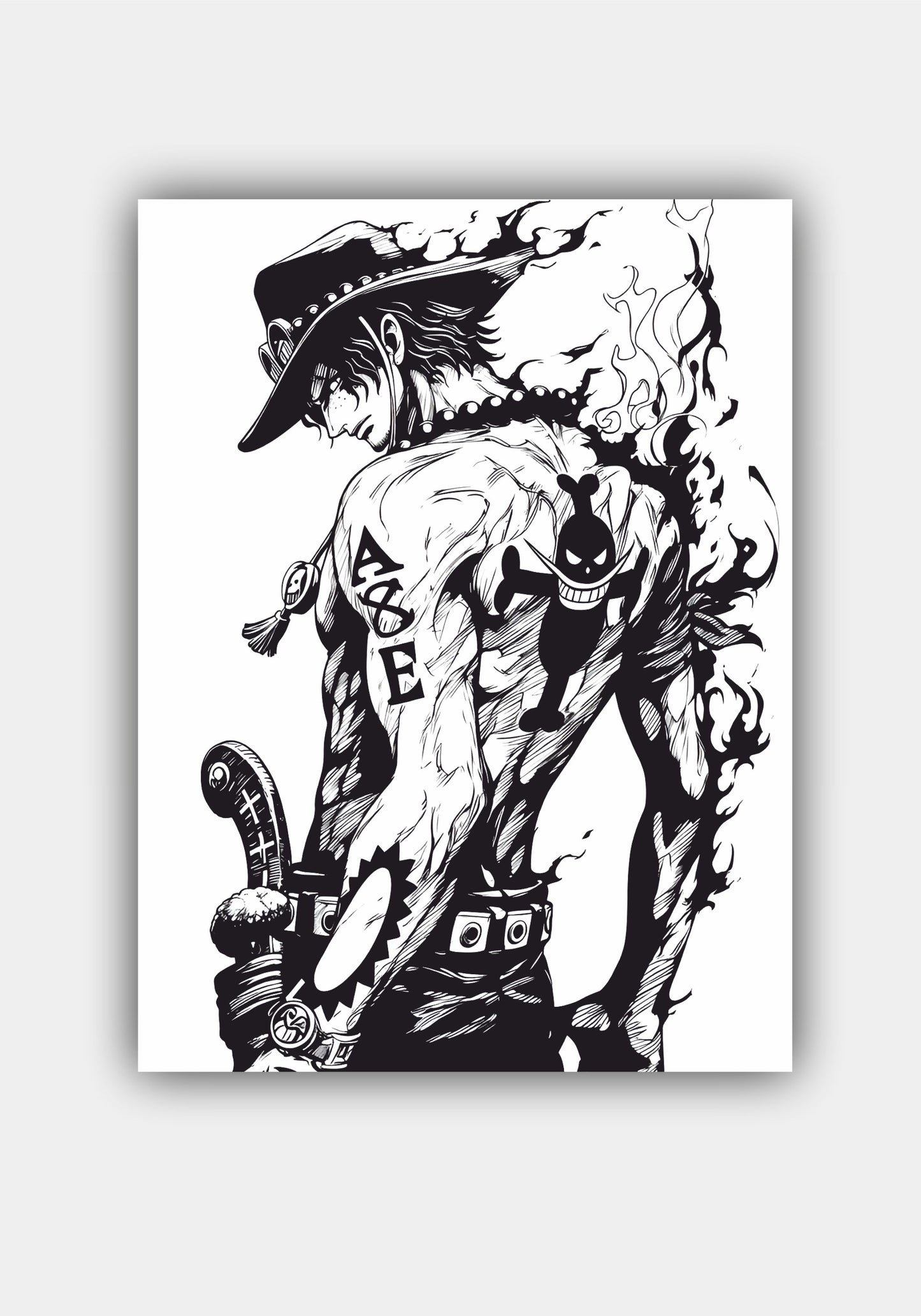 ACE || ONE PIECE ANIME POSTER