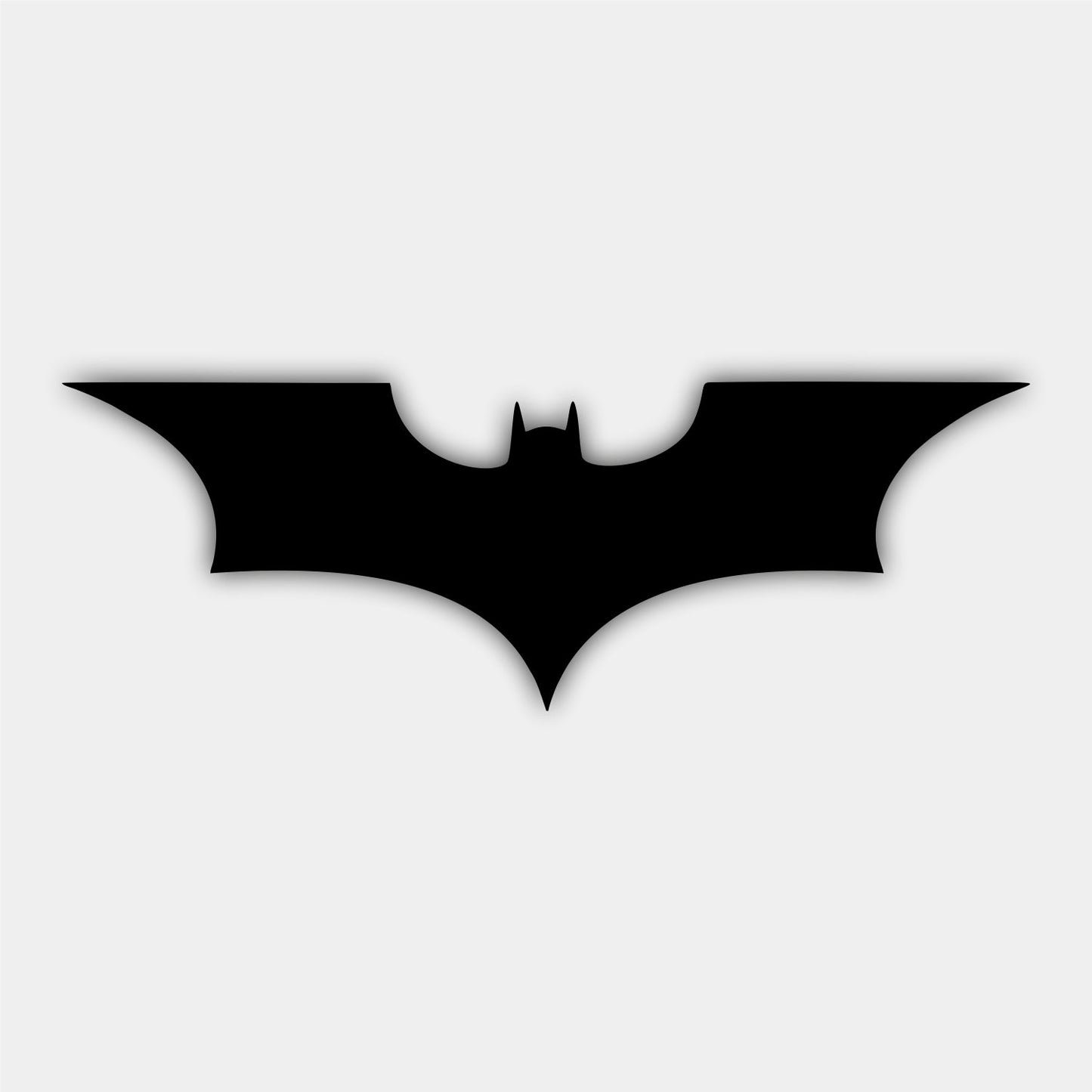 2008 Batman Logo LED Wall Art – DC Comics Superhero LED Light for Room & Gaming Setup