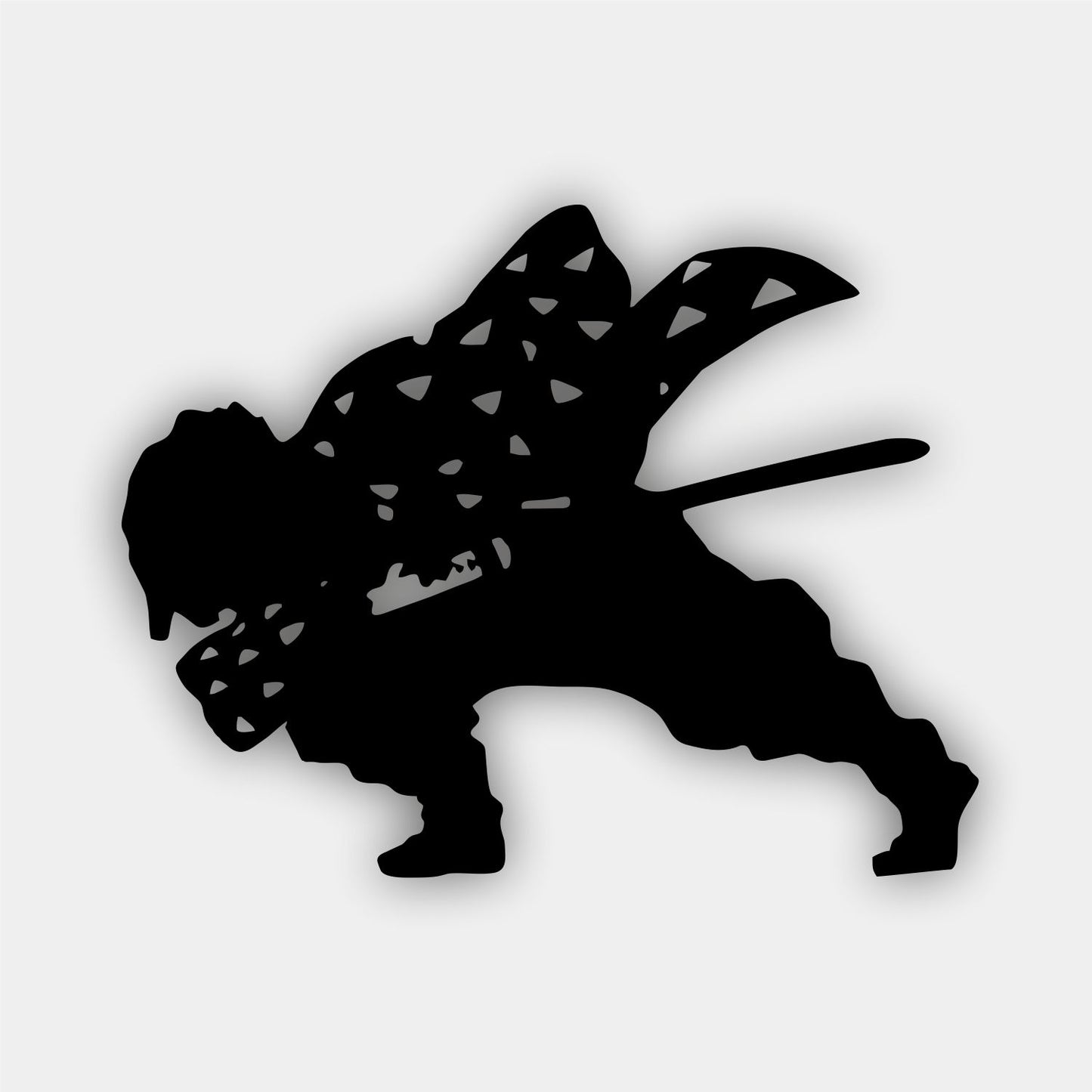 Zenitsu LED Wall Art – Demon Slayer Anime Light Sign