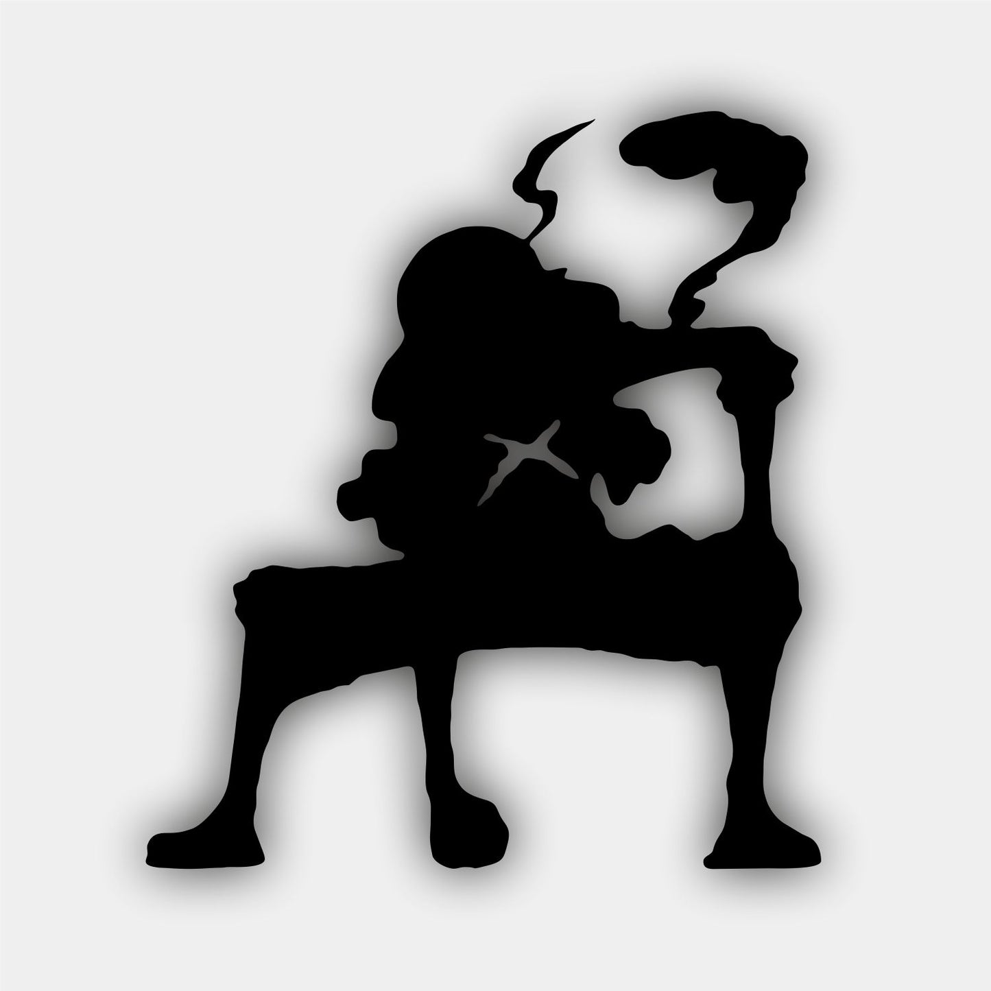 Luffy LED Wall Art – One Piece Anime Light Sign