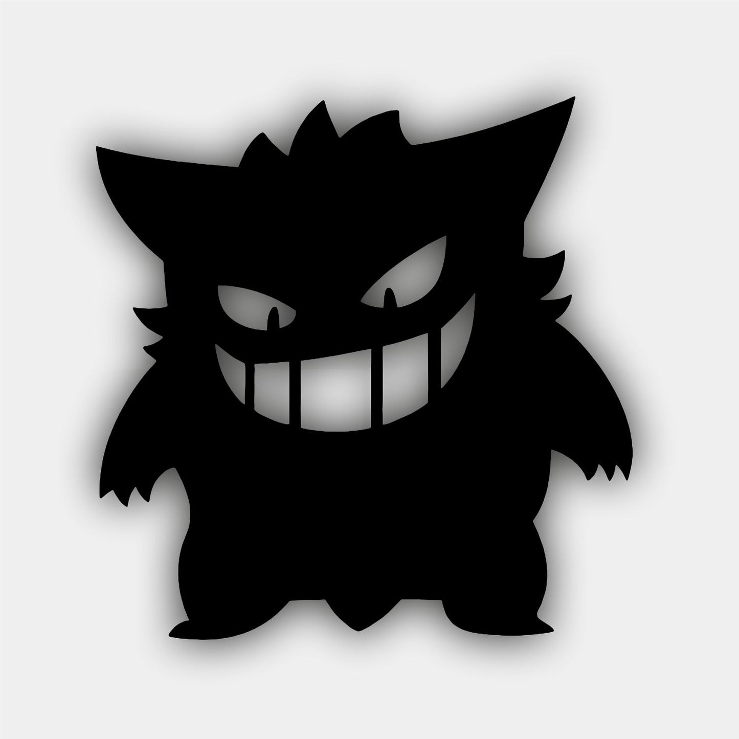 Gengar Pokémon LED Wall Art – Ghost-Type Pokémon Light Sign