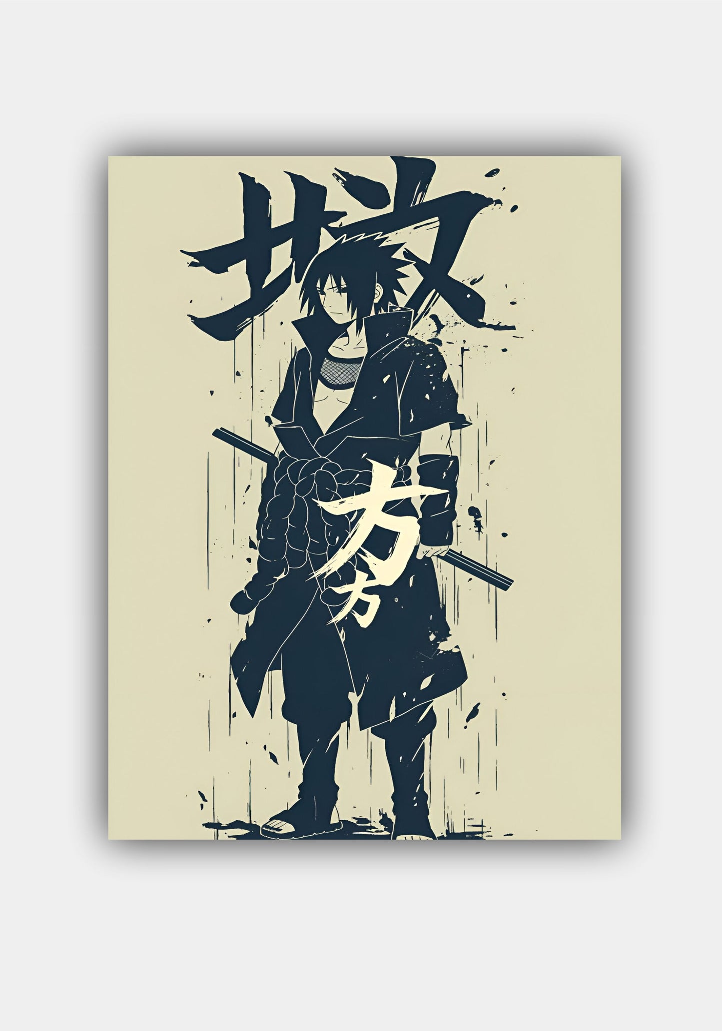 SASUKE - NARUTO ANIME POSTER