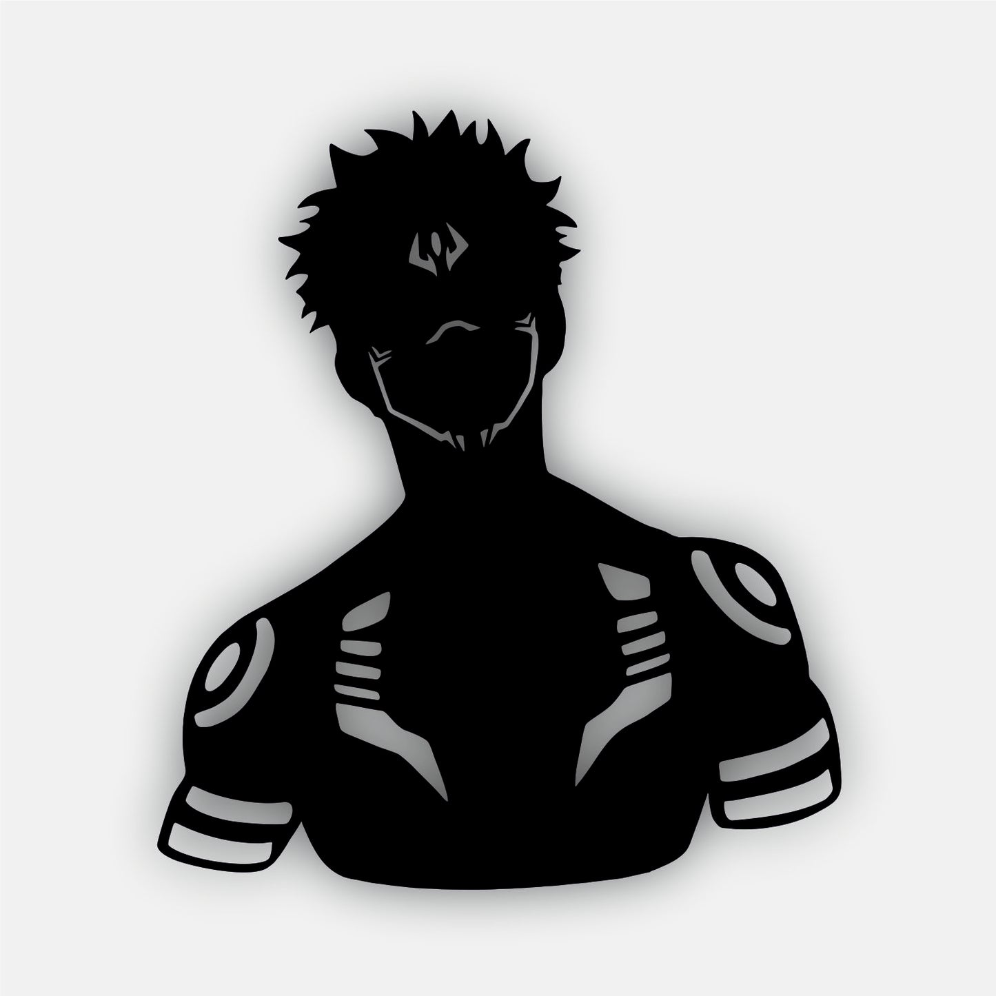 Sukuna LED Wall Art – Jujutsu Kaisen Anime Light Sign