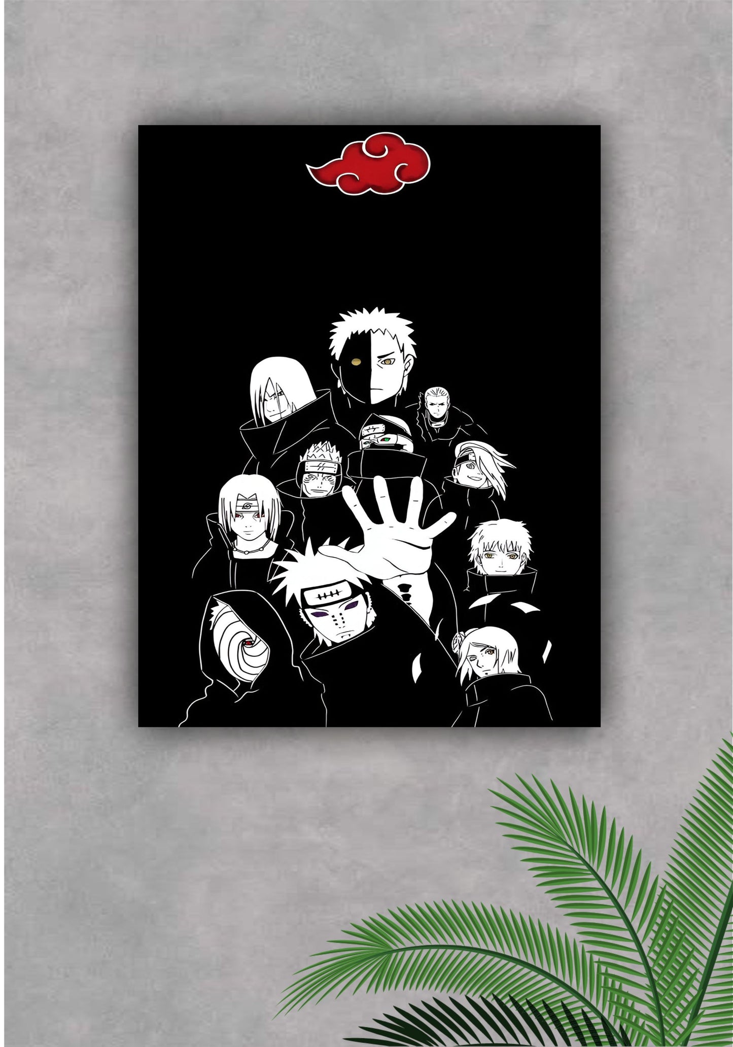 AKATSUKI || NARUTO POSTER Pitsstop