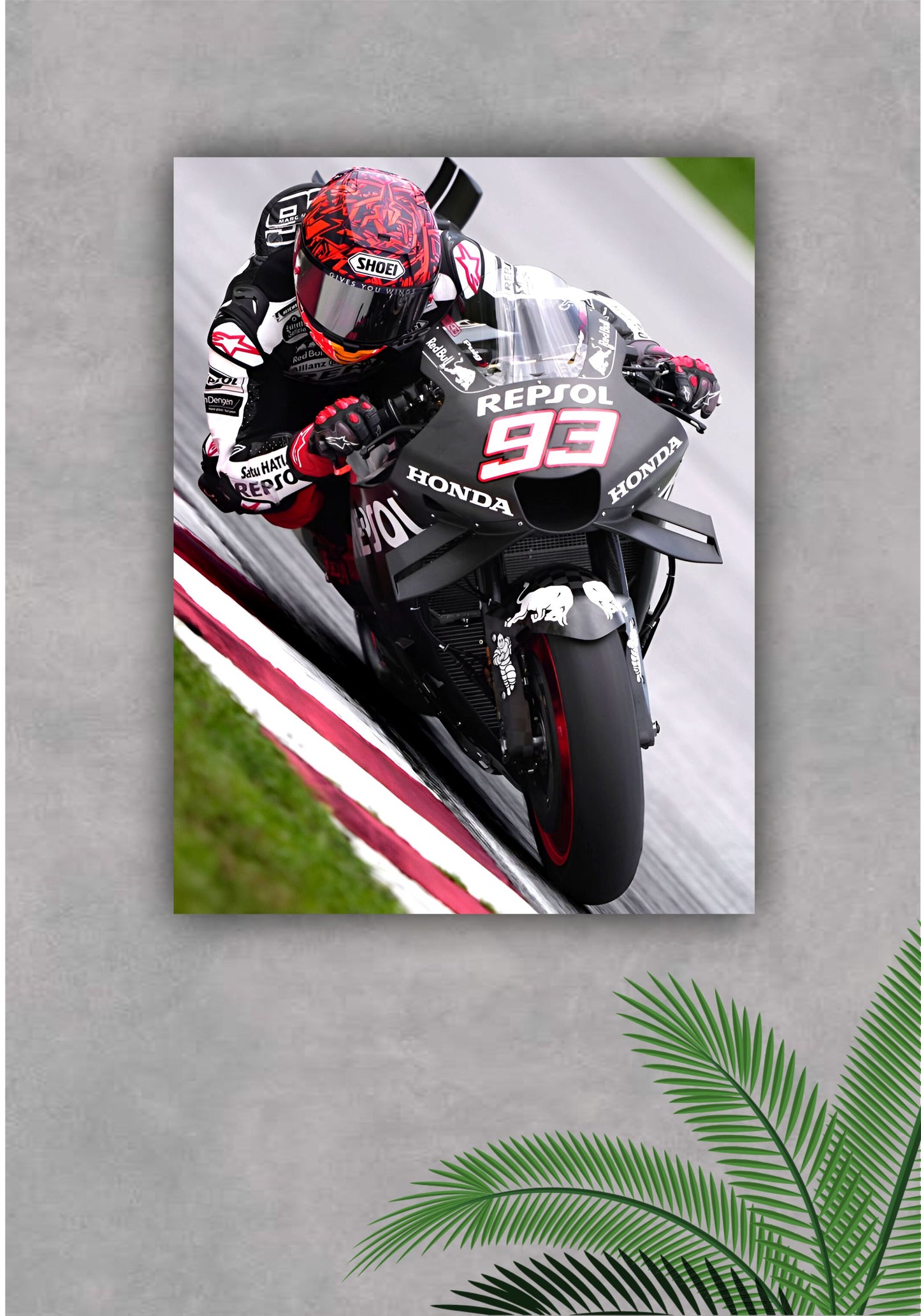 MARC MARQUEZ ||| CAR & BIKE POSTER Pitsstop