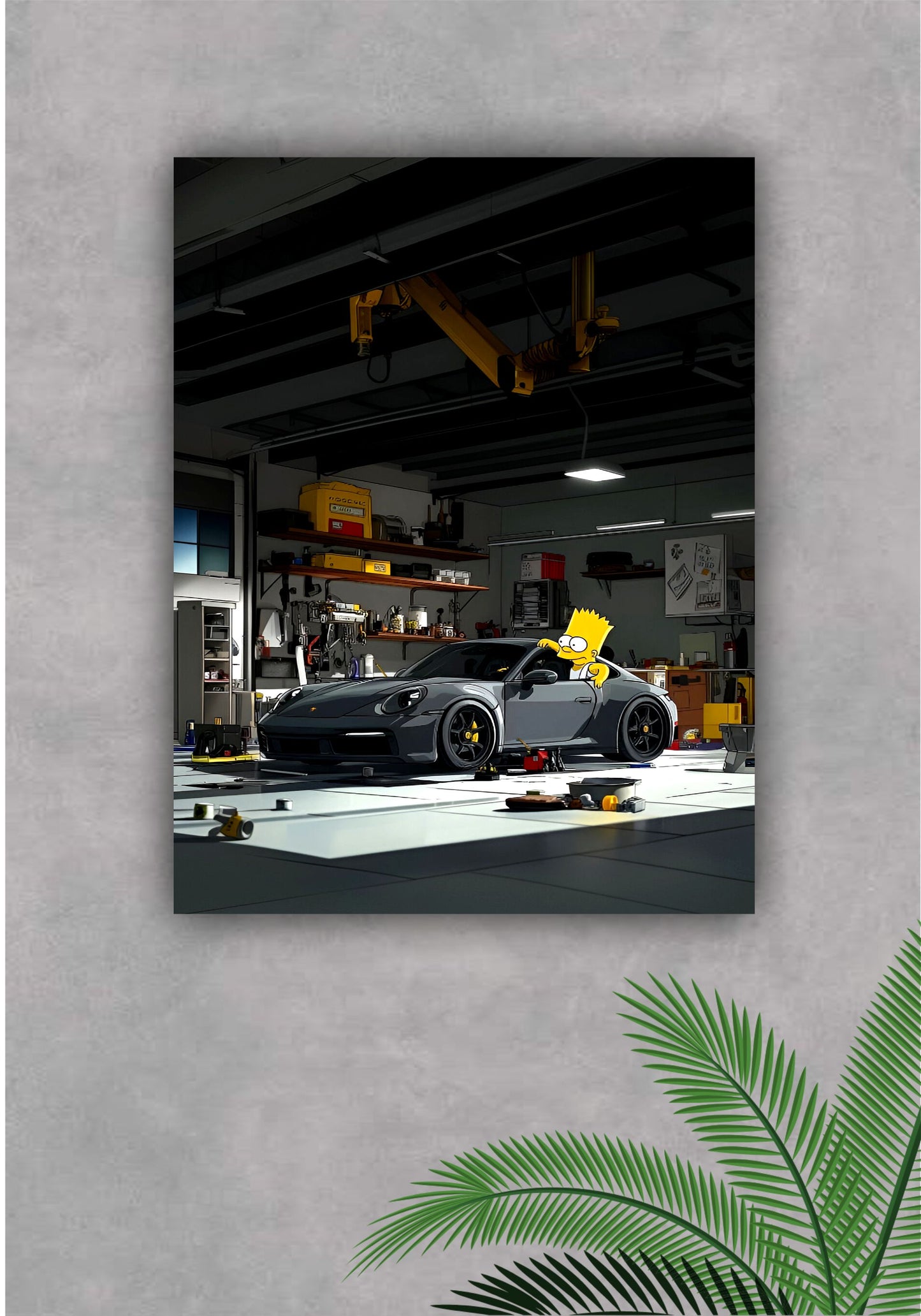 PORSCHE 911 || CAR POSTER Pitsstop