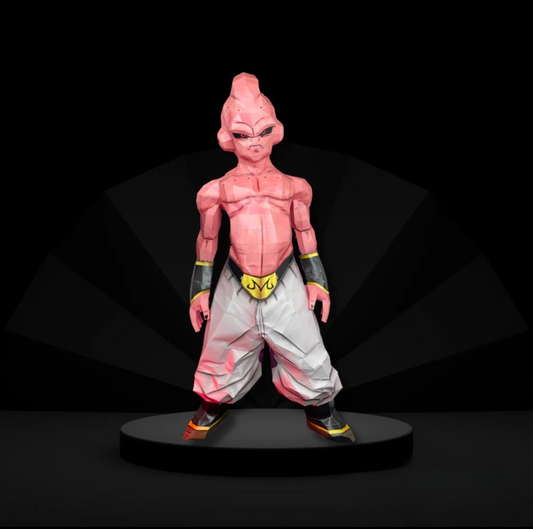 Legendary Villain Kid Buu 3D Papercraft Model – DIY Edition PITSSTOP