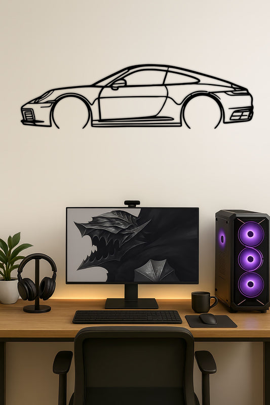 2022 911 Carrera S Silhouette - Wall Arts PITSSTOP