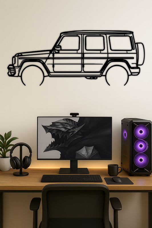2022 G63 AMG Silhouette Wall Art PITSSTOP