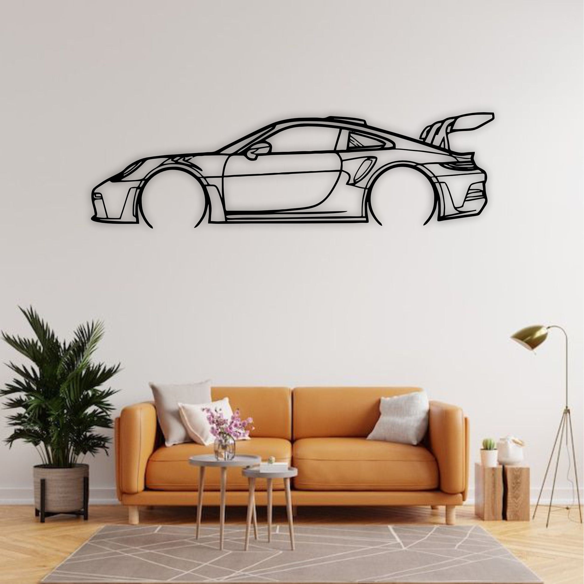 2023 Porsche 911 (992) GT3 RS Silhouette – Wall Art PITSSTOP