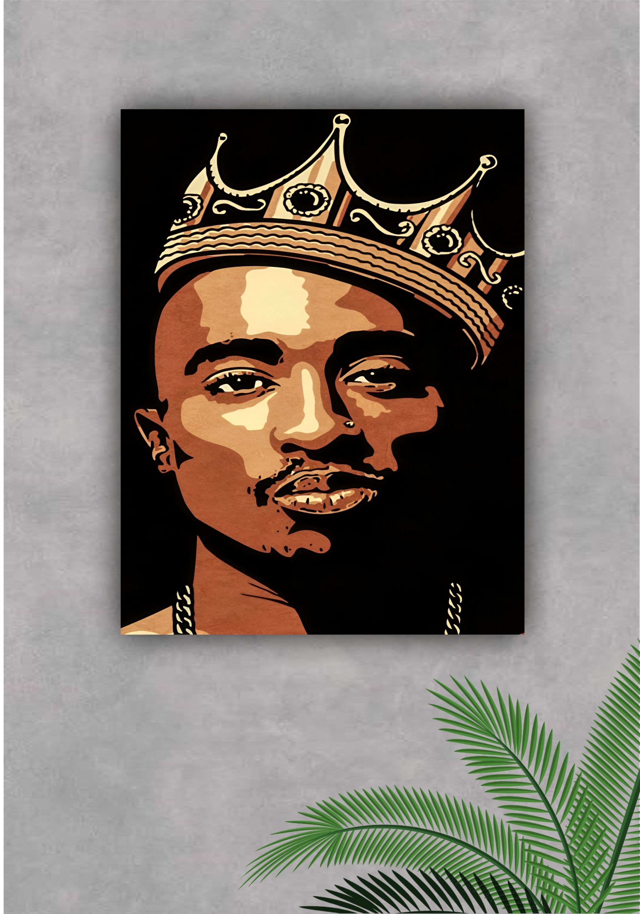 Tupac Shakur – Music Poster Wall Art – Pitsstop.in