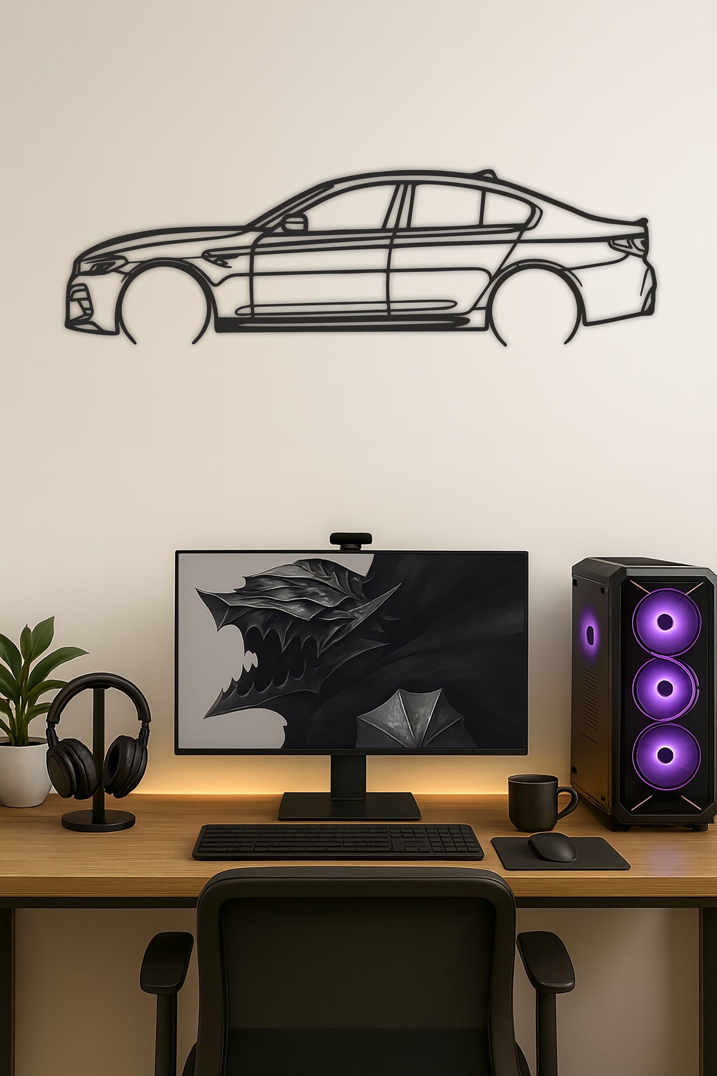 BMW M4 CS 2019 - WALL ART PITSSTOP