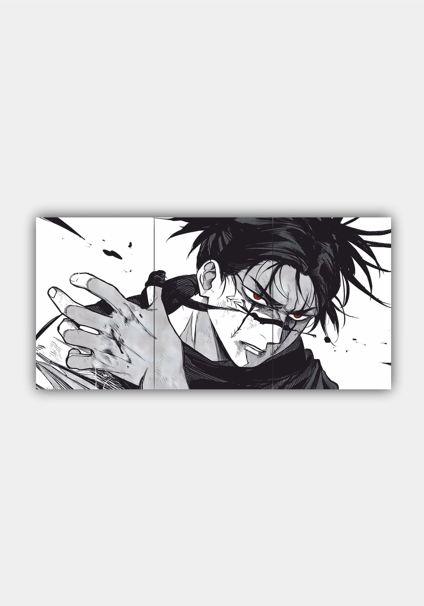 Choso Jujutsu Kaisen Split Design Poster – Premium Anime Wall Art PITSSTOP