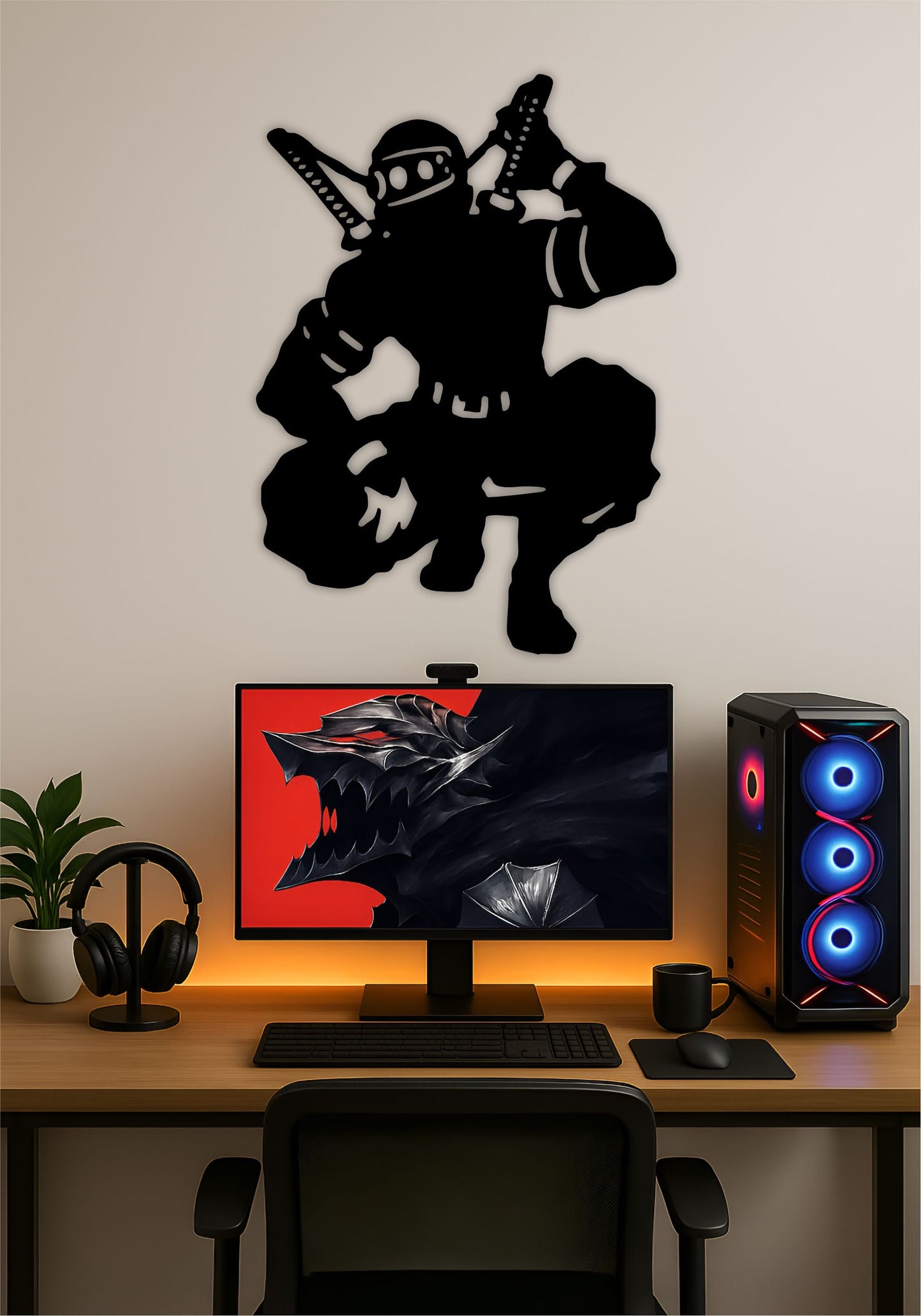 Tengen LED Wall Art – Demon Slayer Sound Hashira Anime Pitsstop