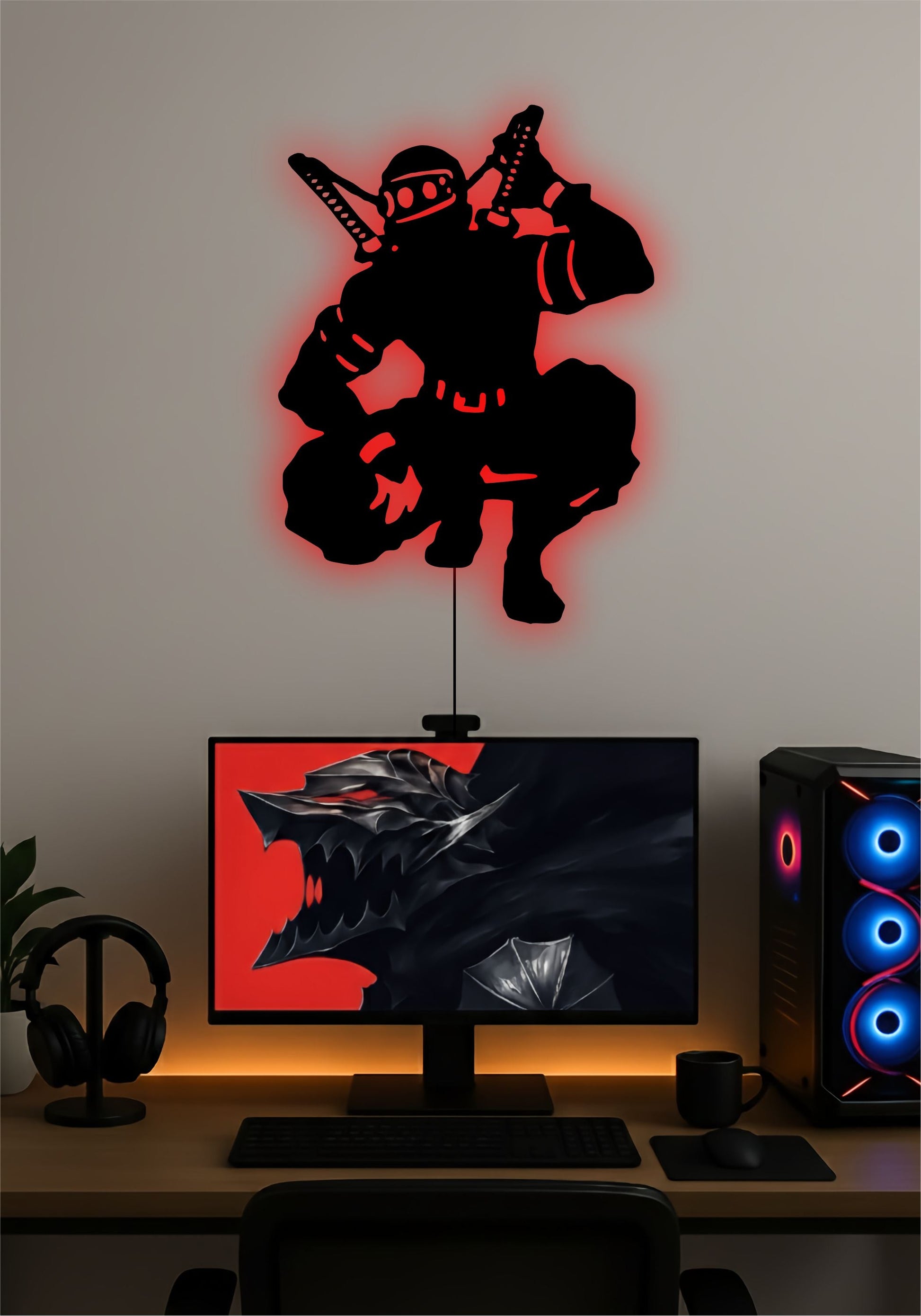 Tengen LED Wall Art – Demon Slayer Sound Hashira Anime Pitsstop