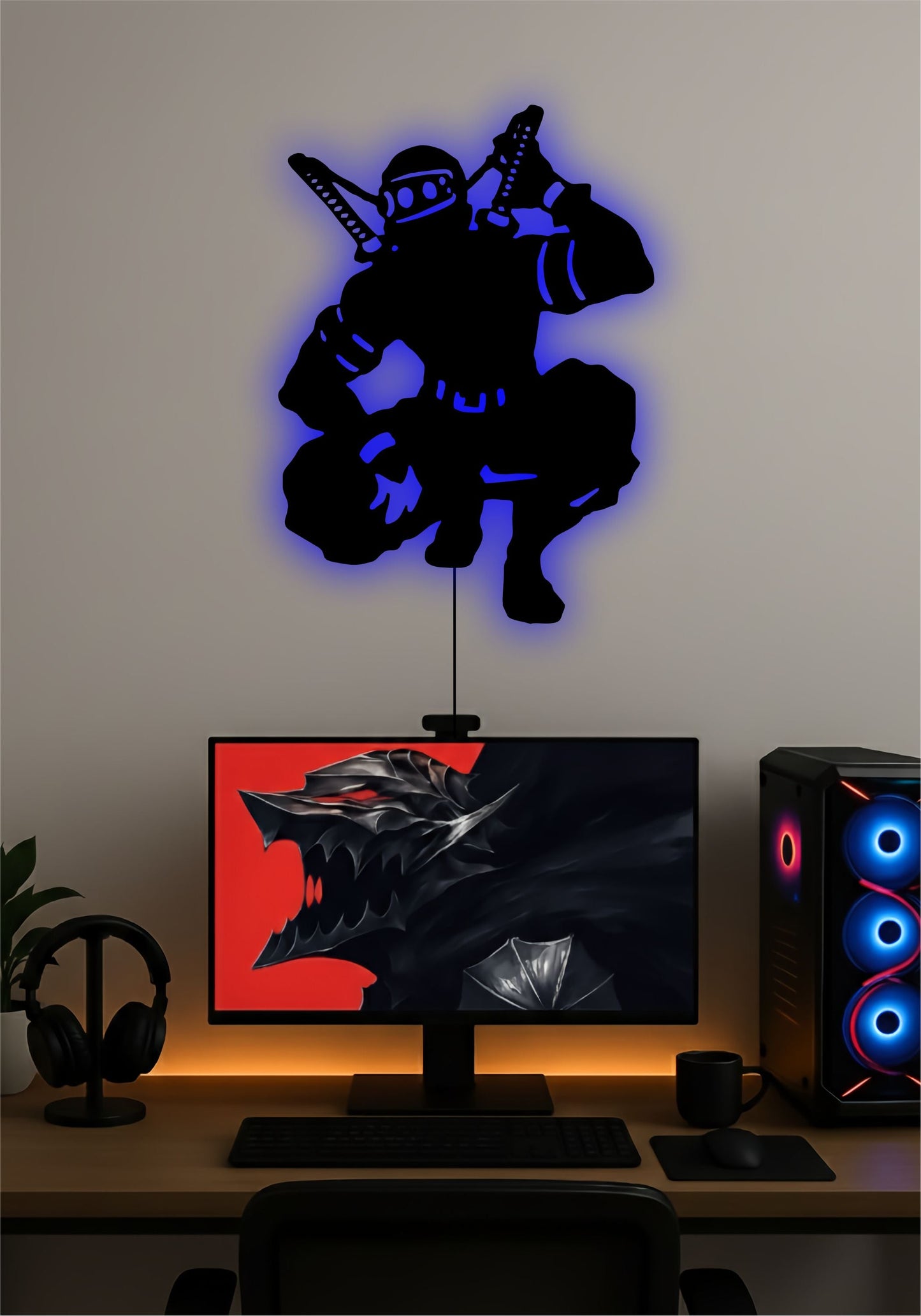 Tengen LED Wall Art – Demon Slayer Sound Hashira Anime Pitsstop