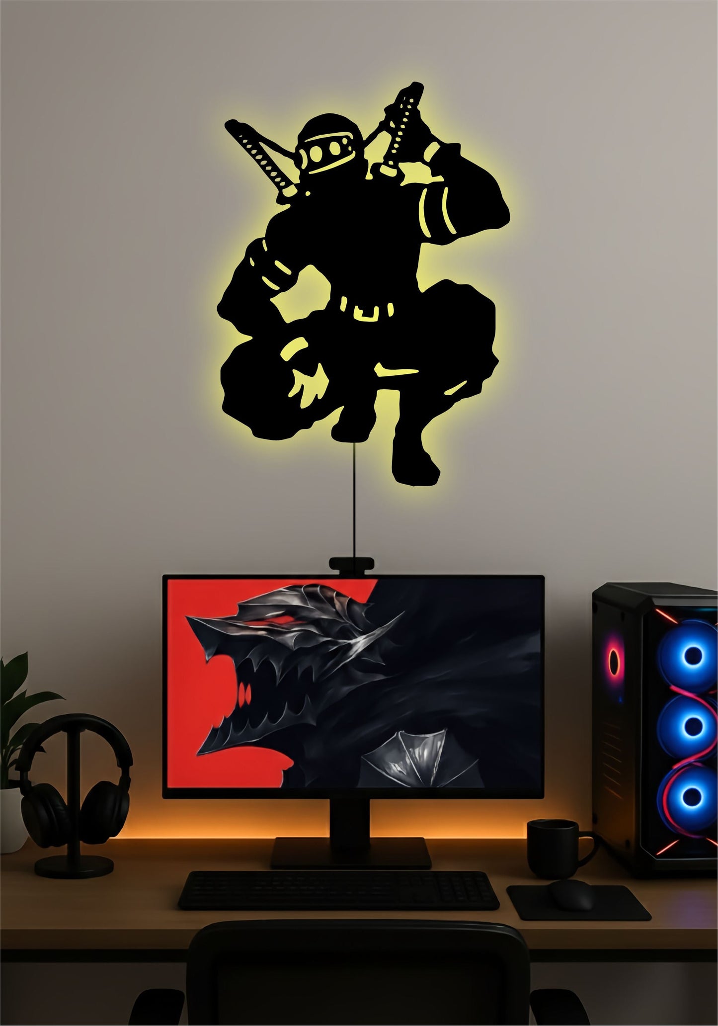 Tengen LED Wall Art – Demon Slayer Sound Hashira Anime Pitsstop