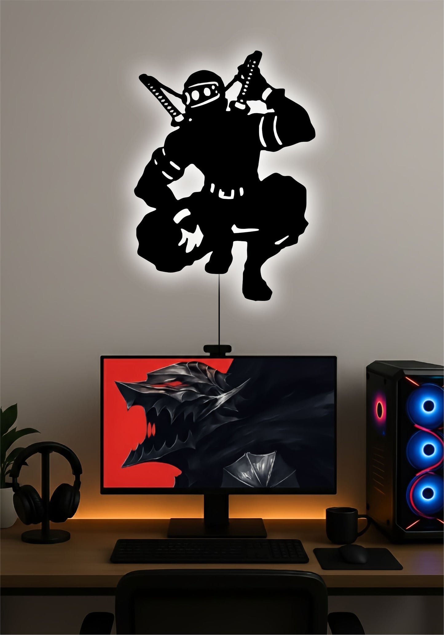 Tengen LED Wall Art – Demon Slayer Sound Hashira Anime Pitsstop