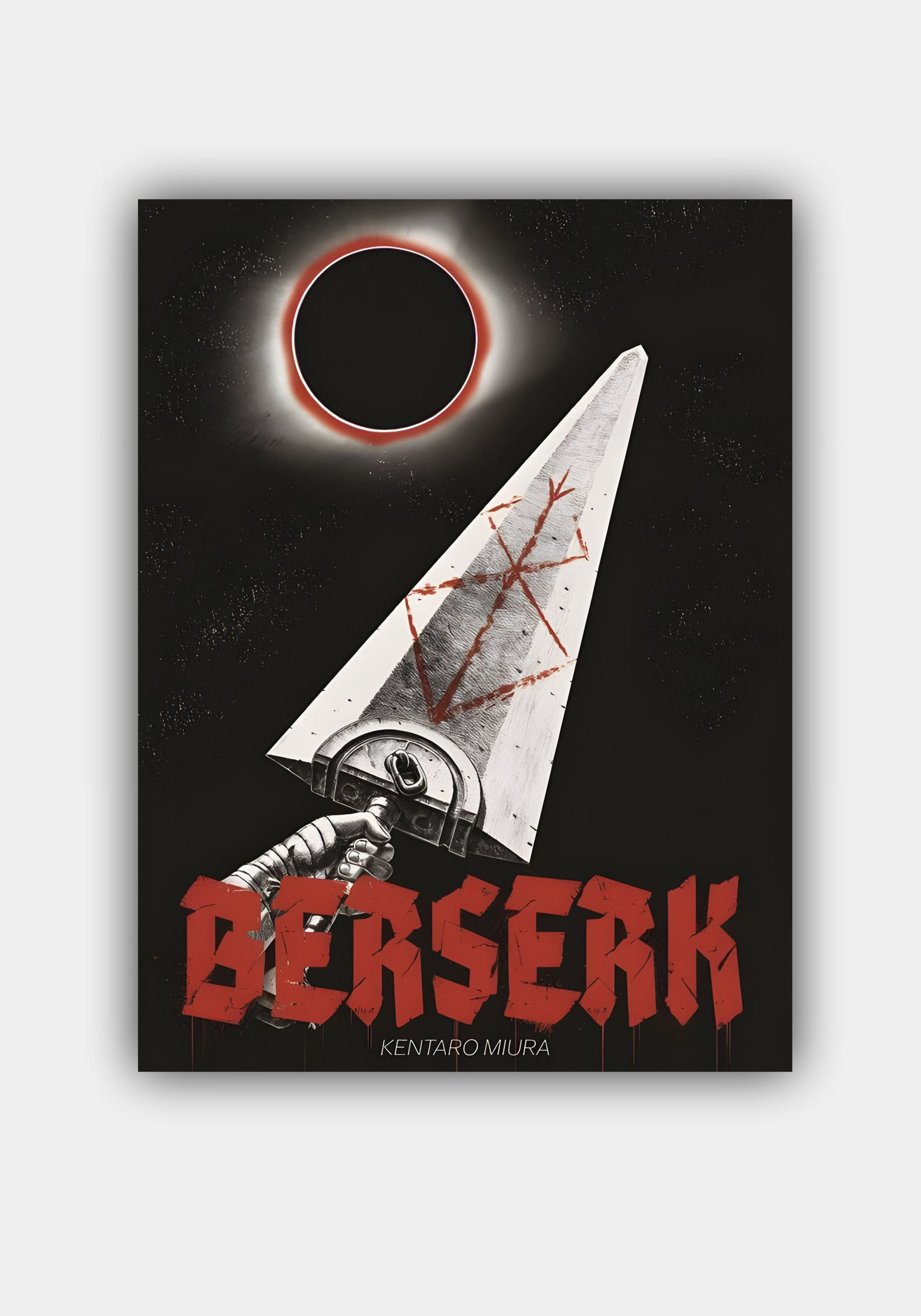 Berserk Moon - Anime poster Wall arts Pitsstop.in