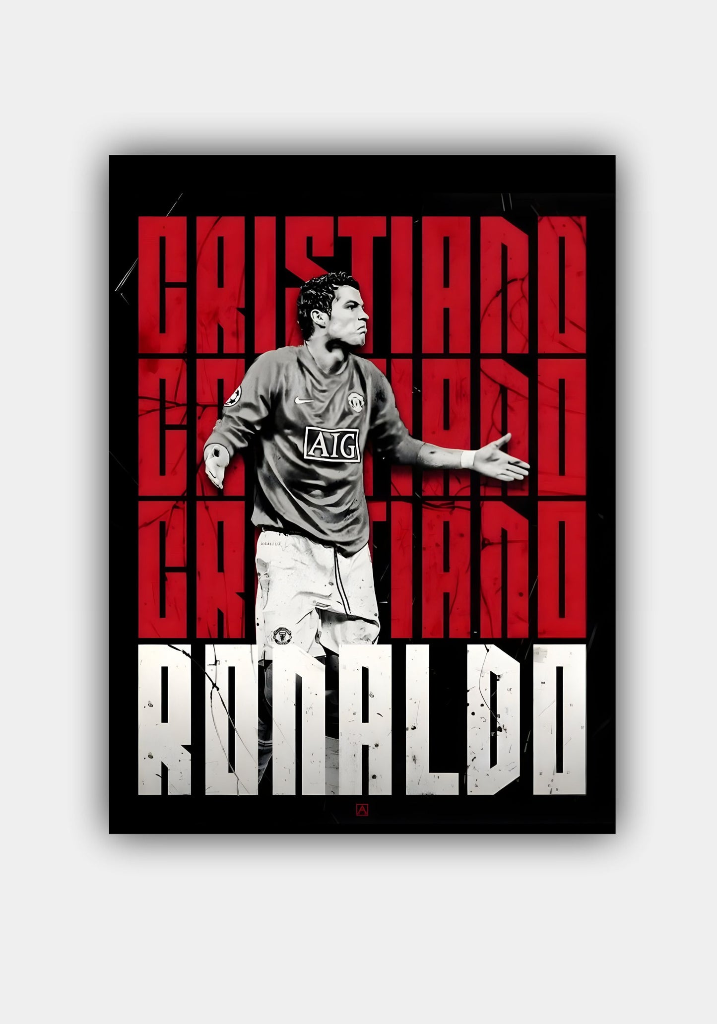 Cristiano Ronaldo - Sports Poster Pitsstop.in