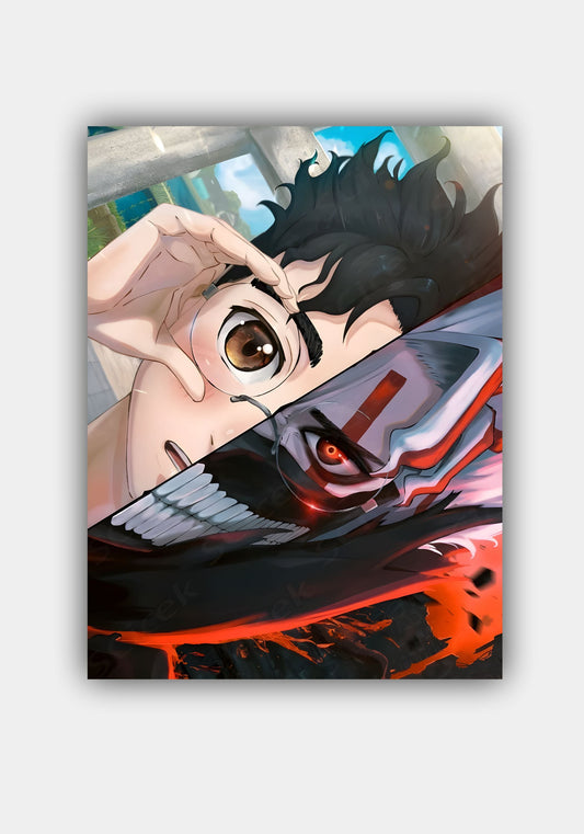 Ken Takakura - Dandadan Anime Poster Pitsstop.in