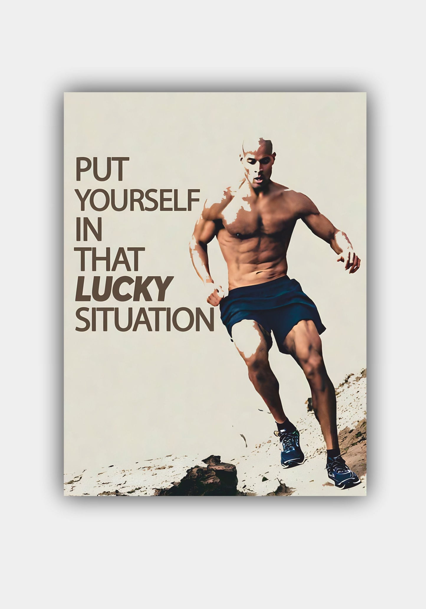 David Goggins - Motivational Poster Pitsstop.in